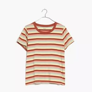 Madewell Northside Vintage Tee in Broadway Stripe